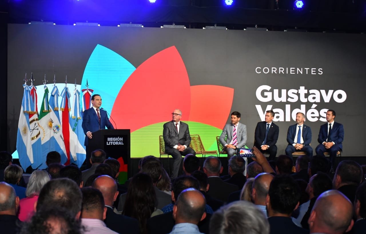 Valdés fue elegido presidente de la Región Litoral