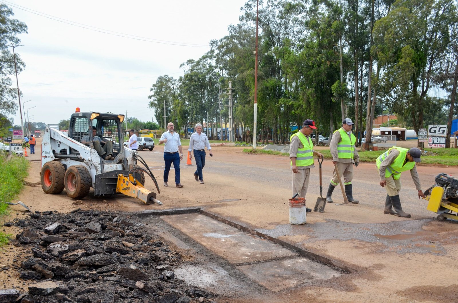 Ruta Nacional 117: la Municipalidad de Paso de los Libres se hace cargo de los arreglos