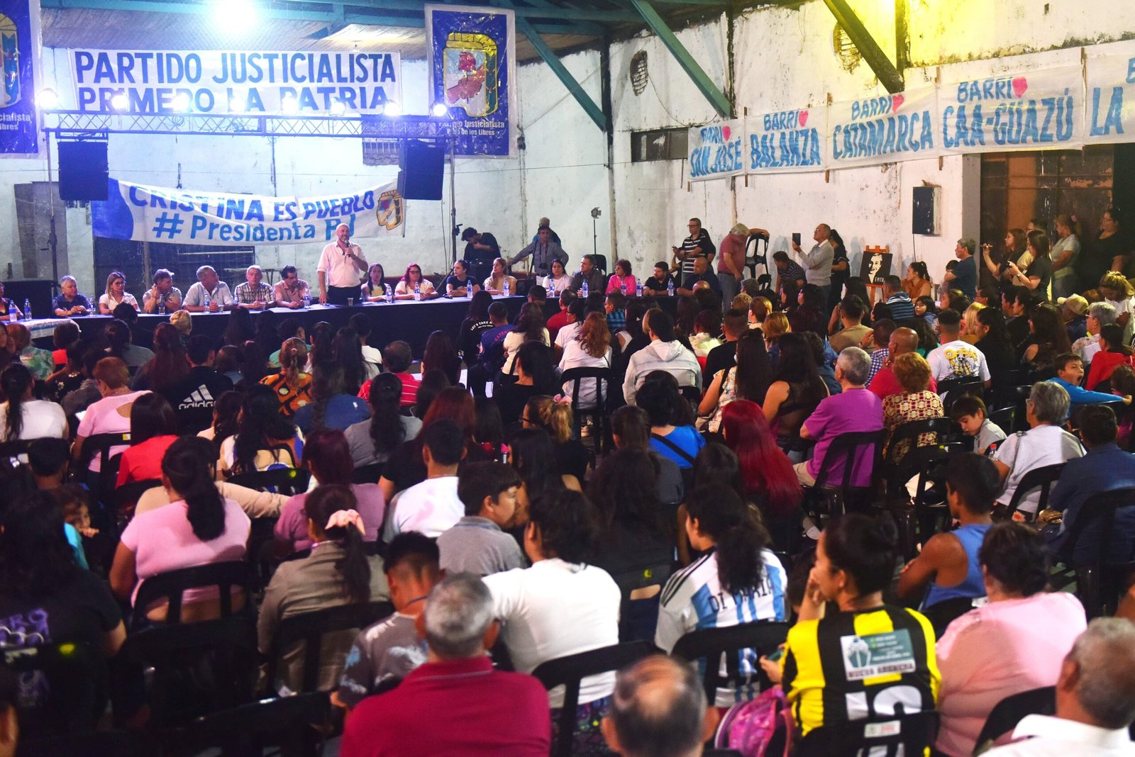 Libres: el peronismo mostró unidad y mira de frente al 2025