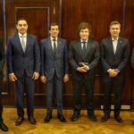 Gobernadores radicales se reunieron con Milei: Valdés evita las críticas y expone su estrategia