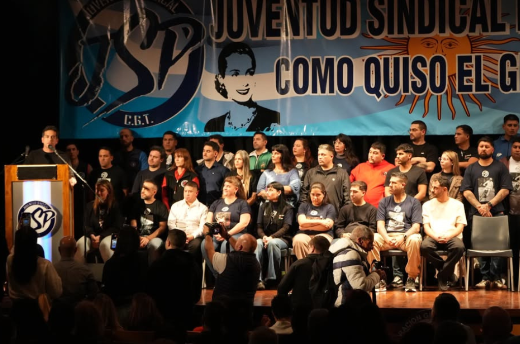 Juventud Sindical: Sebastián Maturano renovó su mandato con un fuerte llamado a la unidad obrera