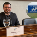 El concejal Fernando Núñez recordó los derechos soberanos sobre las Islas Malvinas